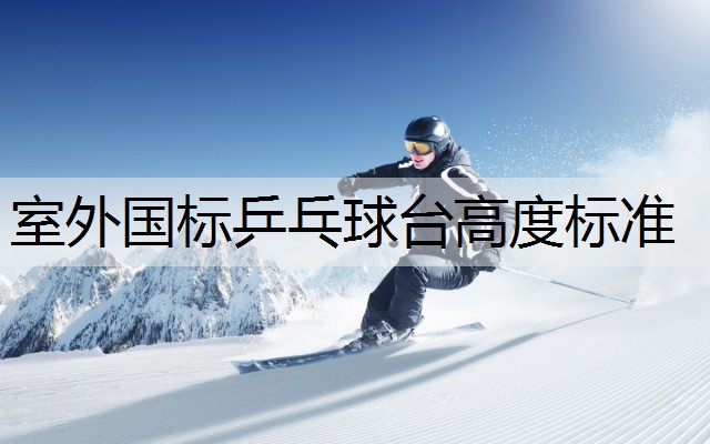 室外国标乒乓球台高度标准