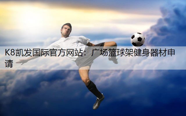 广场篮球架健身器材申请