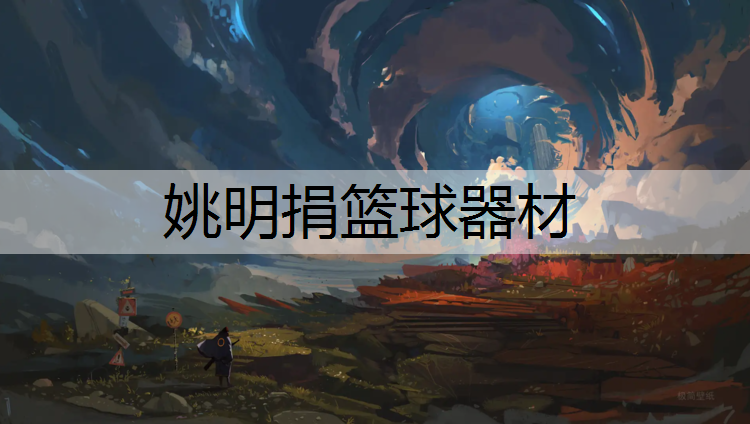 姚明捐篮球器材
