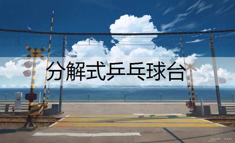 分解式乒乓球台