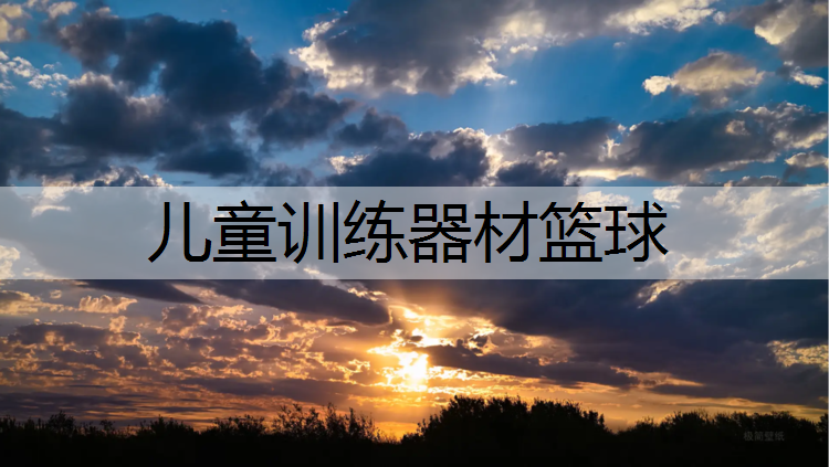 儿童训练器材篮球